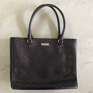 Kate Spade Navy Leather Tote